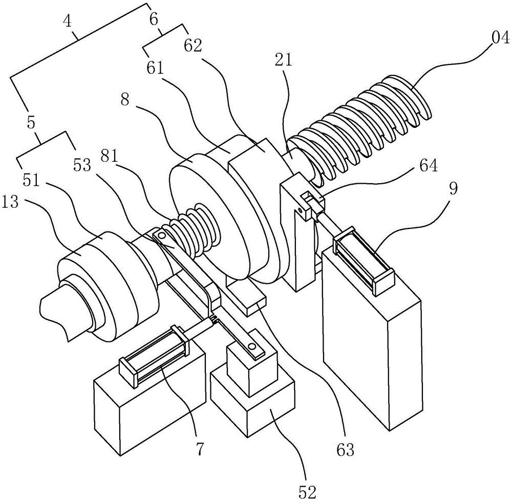 一种高效加工的金属压花机