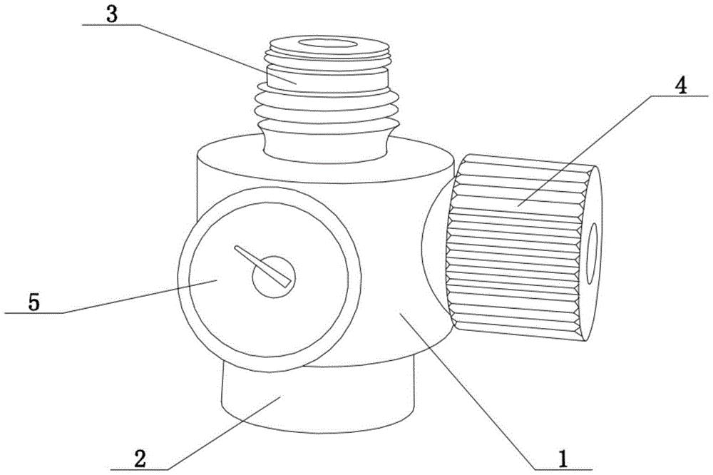 二氧化碳气瓶阀结构图图片
