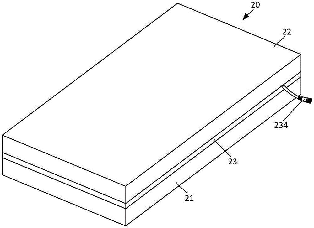 带加热功能的乳胶床垫
