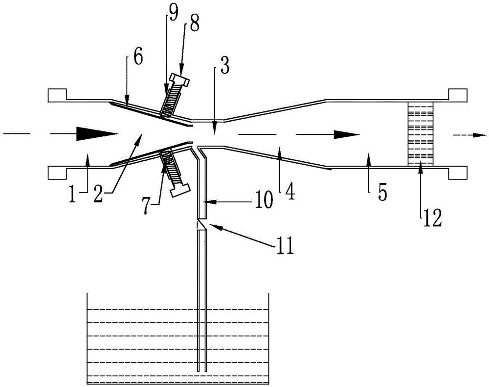 一种带稳流装置的文丘里施肥器