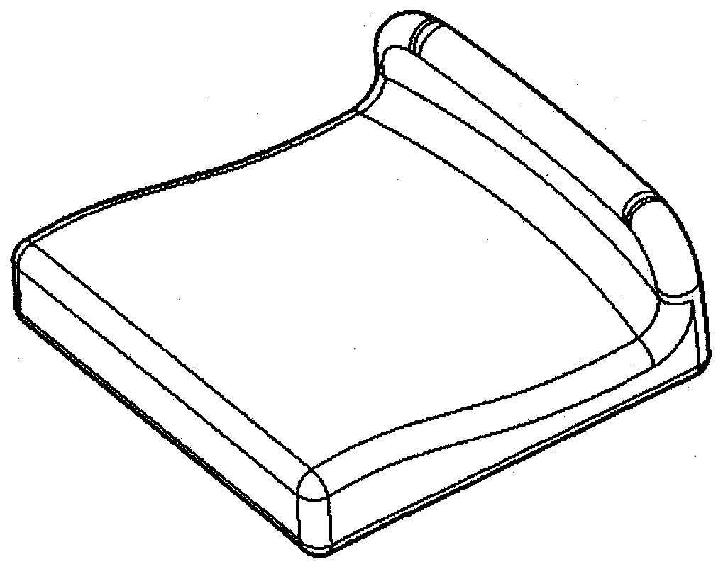 一种保护腰椎的坐垫