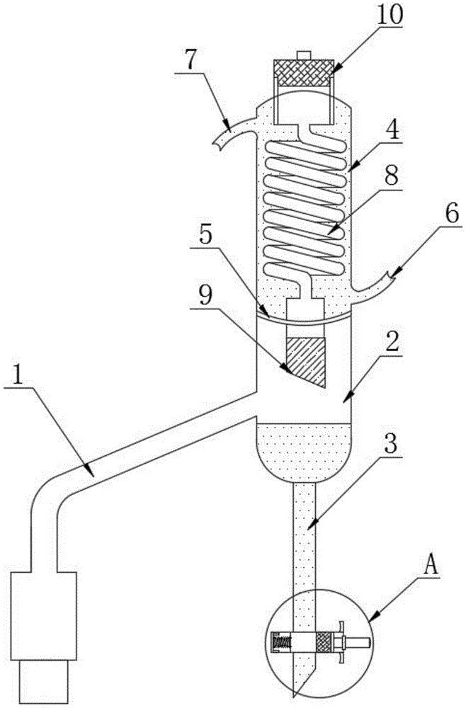 冷凝一体式分水器