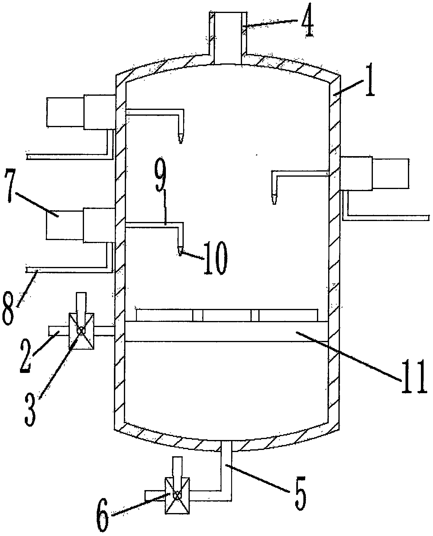 一种用于硫氢化钠生产的新型塔式反应器