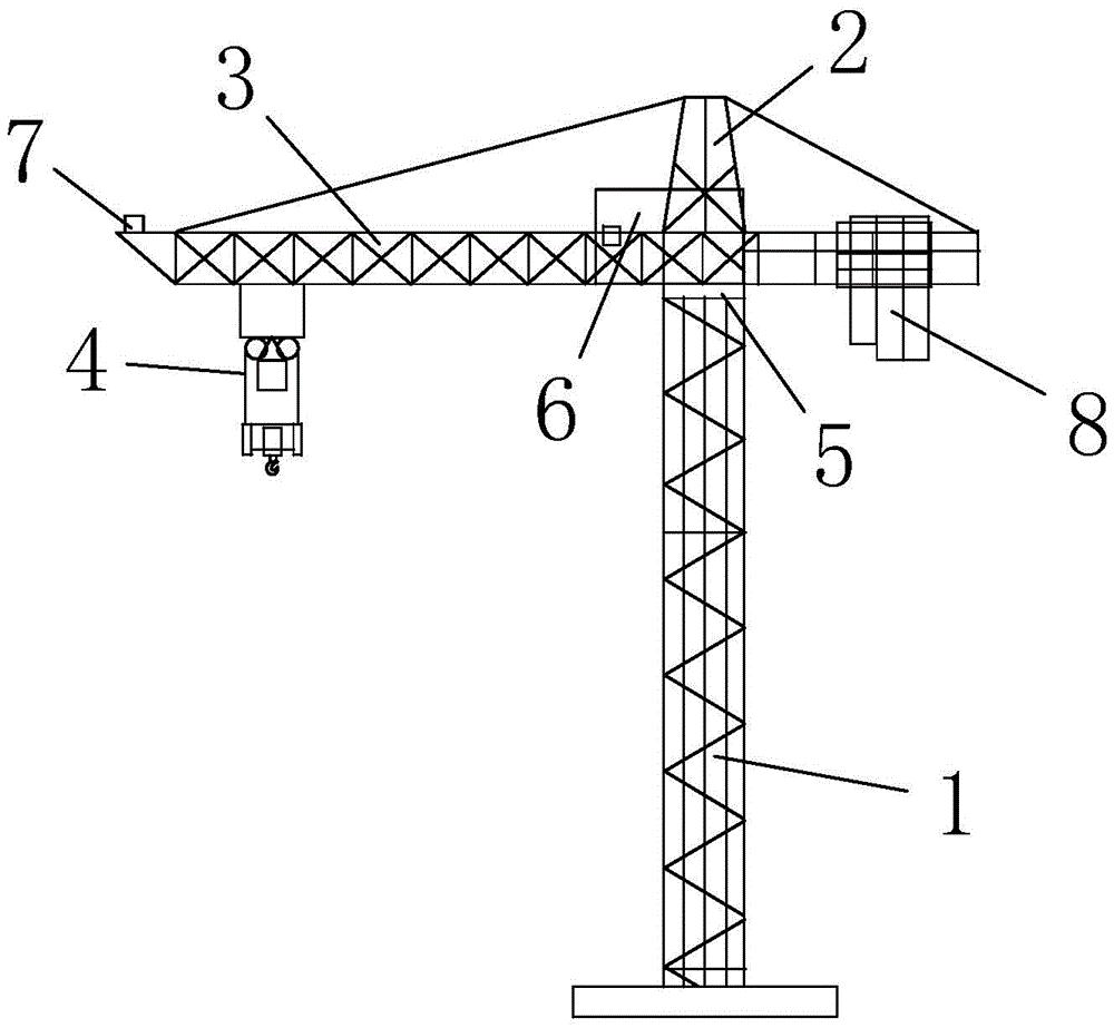 一种具有避障功能的塔吊