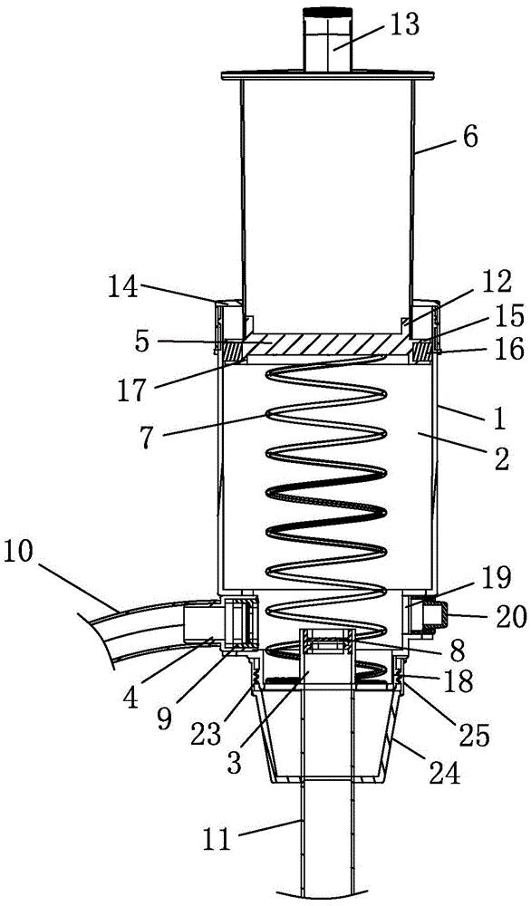 cn209244746u_一种手动抽水泵有效