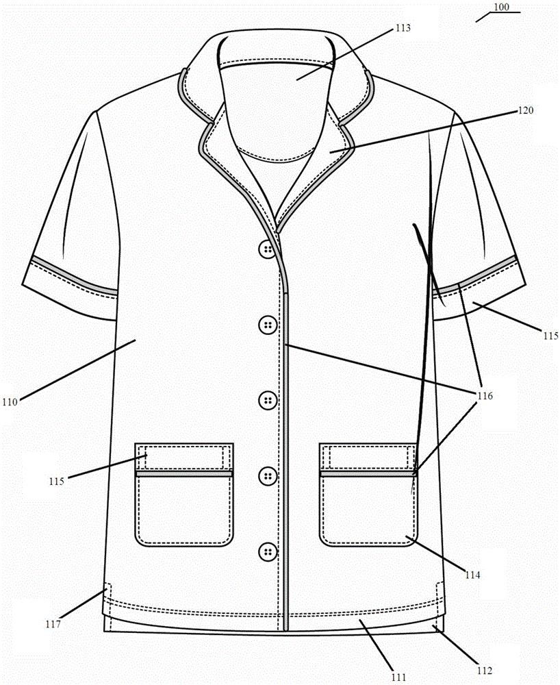 cn209251784u_一种红豆棉家居服套装有效