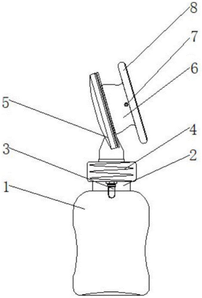 一种便于安装的吸奶器