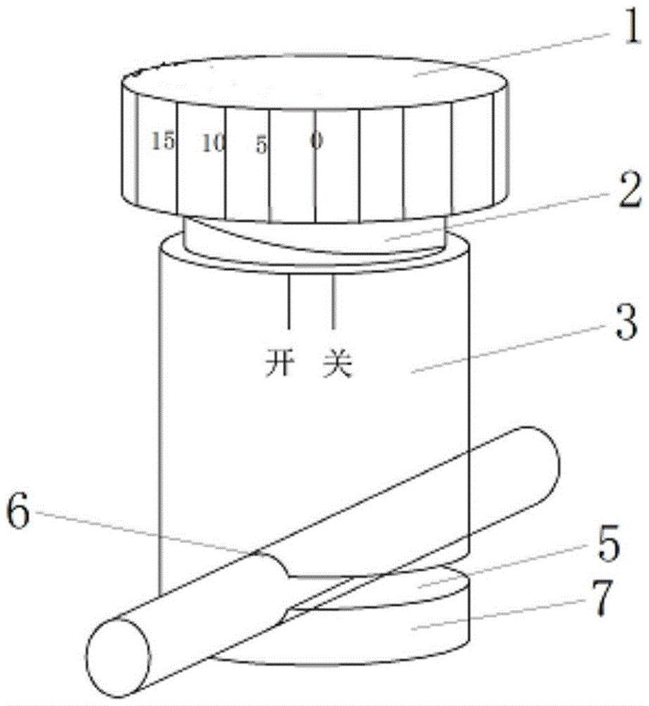 输液调节器开关图解图片