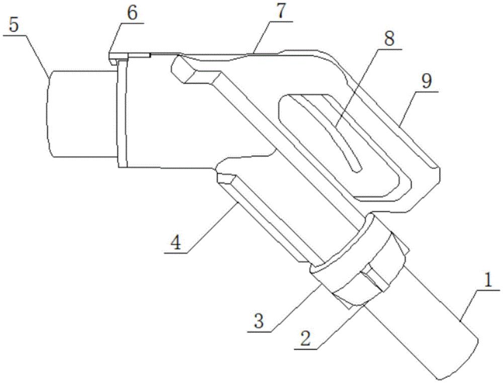 直流充电枪结构图图片