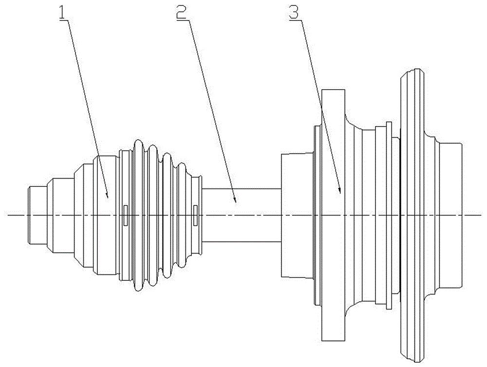 带端面花键的汽车轮毂单元