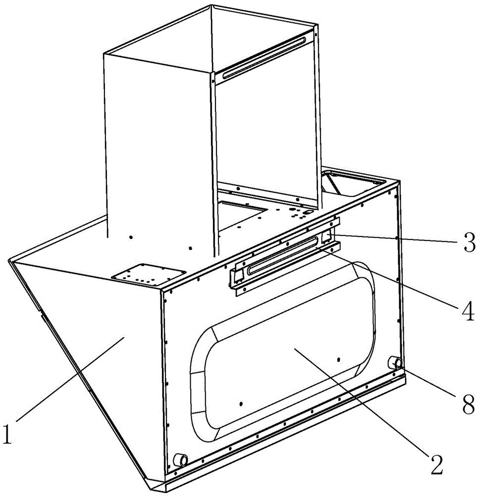 抽油烟机结构示意图图片