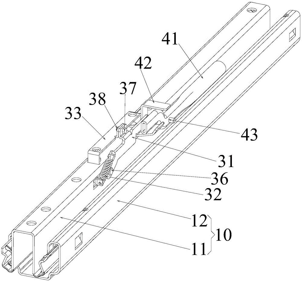 一种车辆座椅及其滑轨锁止解锁机构