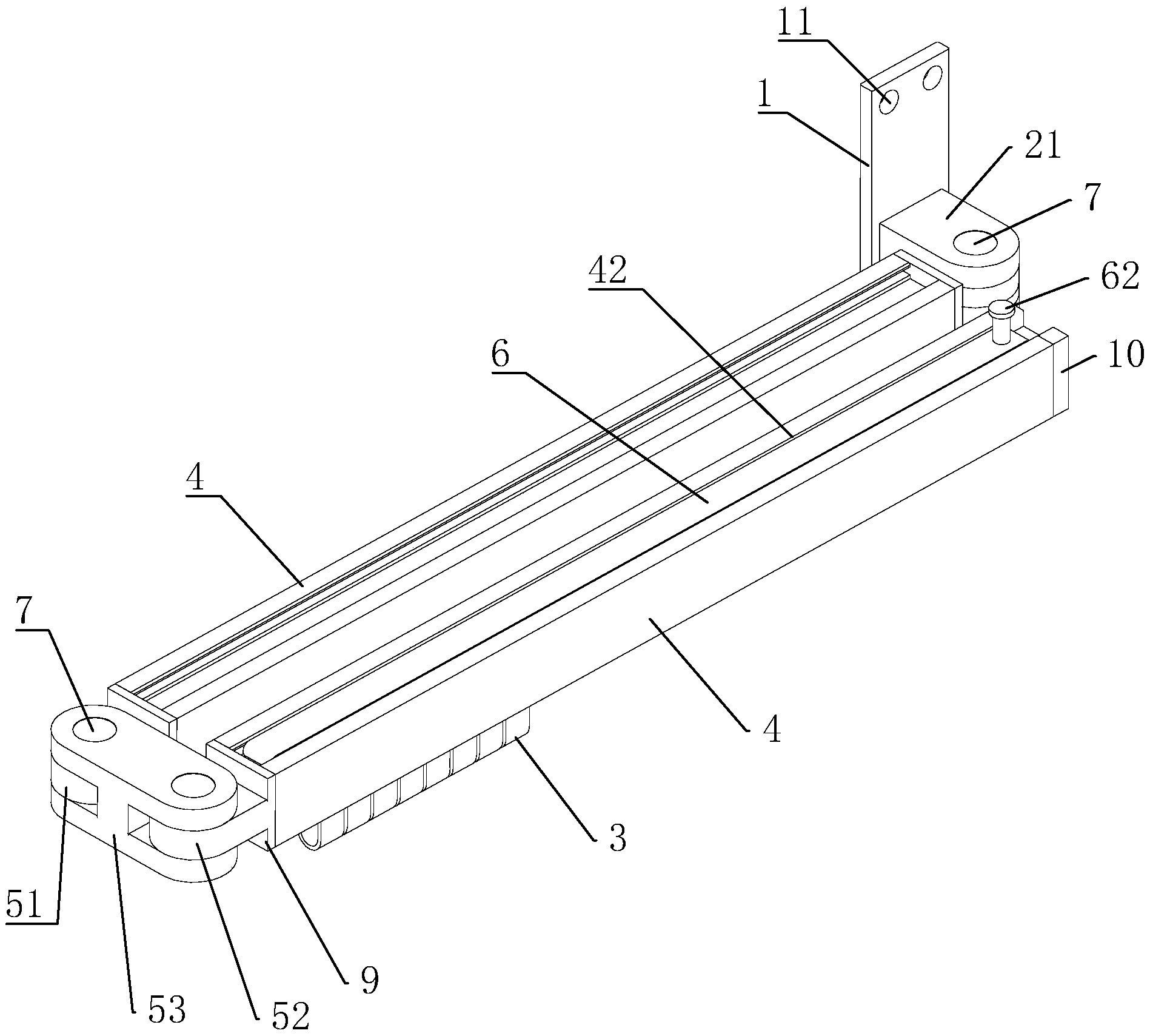一种壁挂式衣架