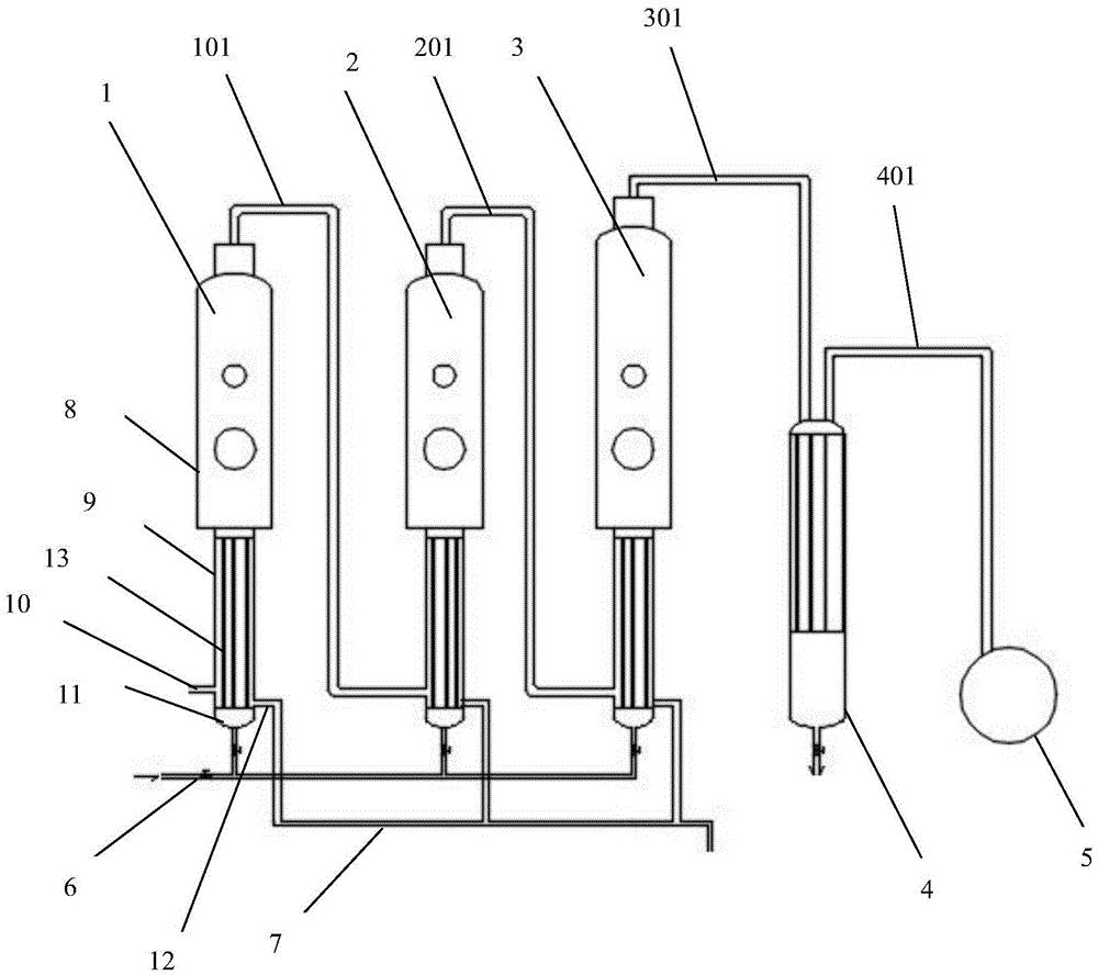 一种三效浓缩蒸发器