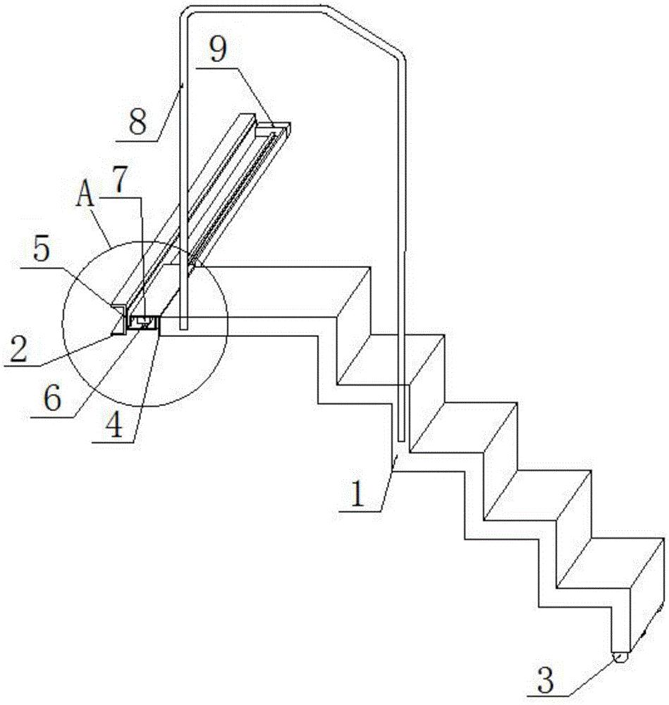 楼梯立体画教程图片