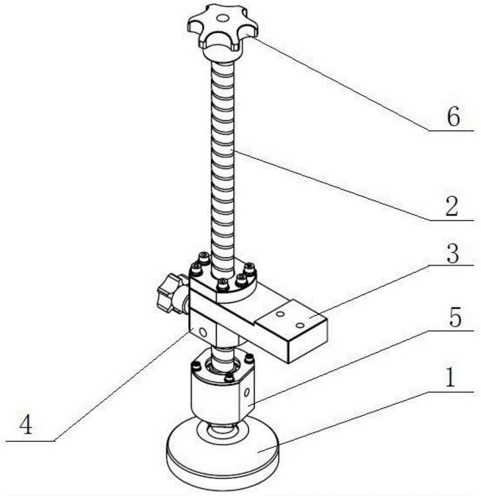 一种用于设备调节高度的装置