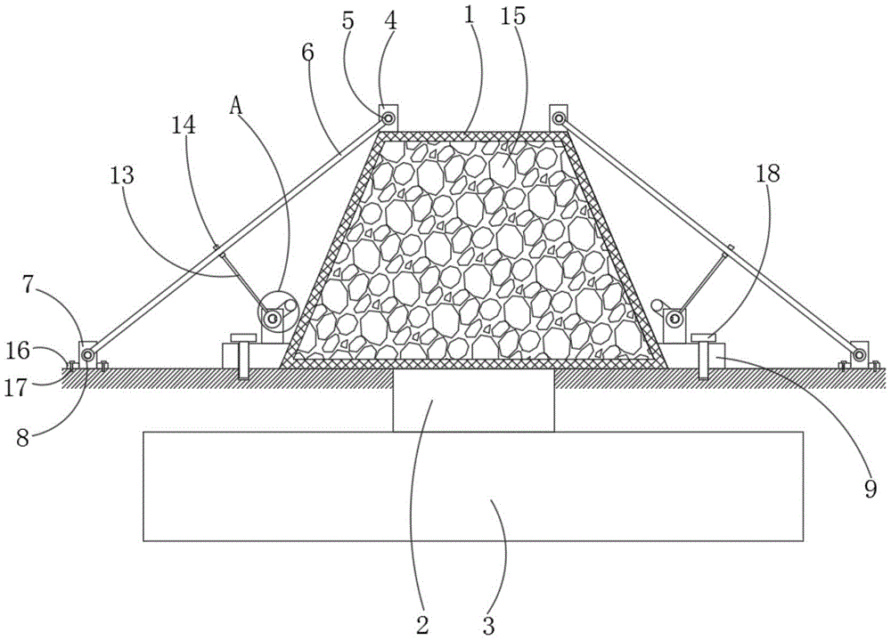 一种格宾网谷坊