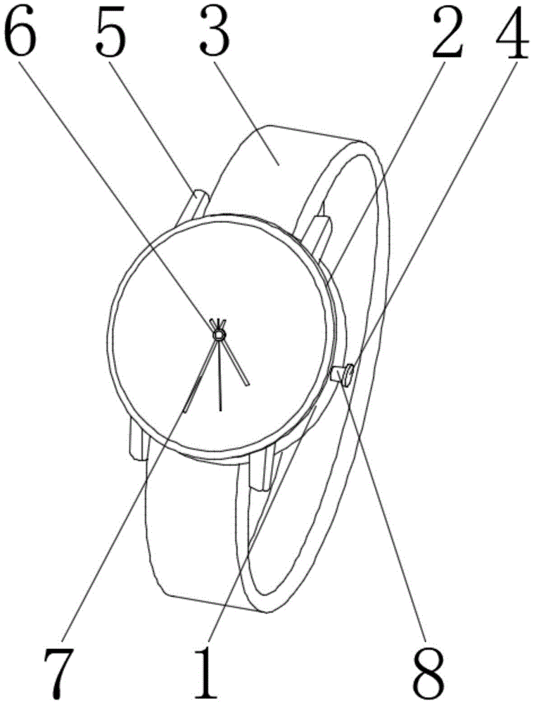 一种指针式石英表