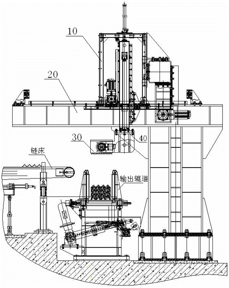 一种型钢码垛机