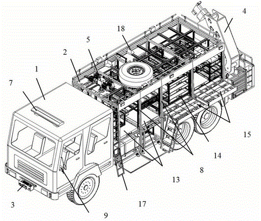 一种地震救援车