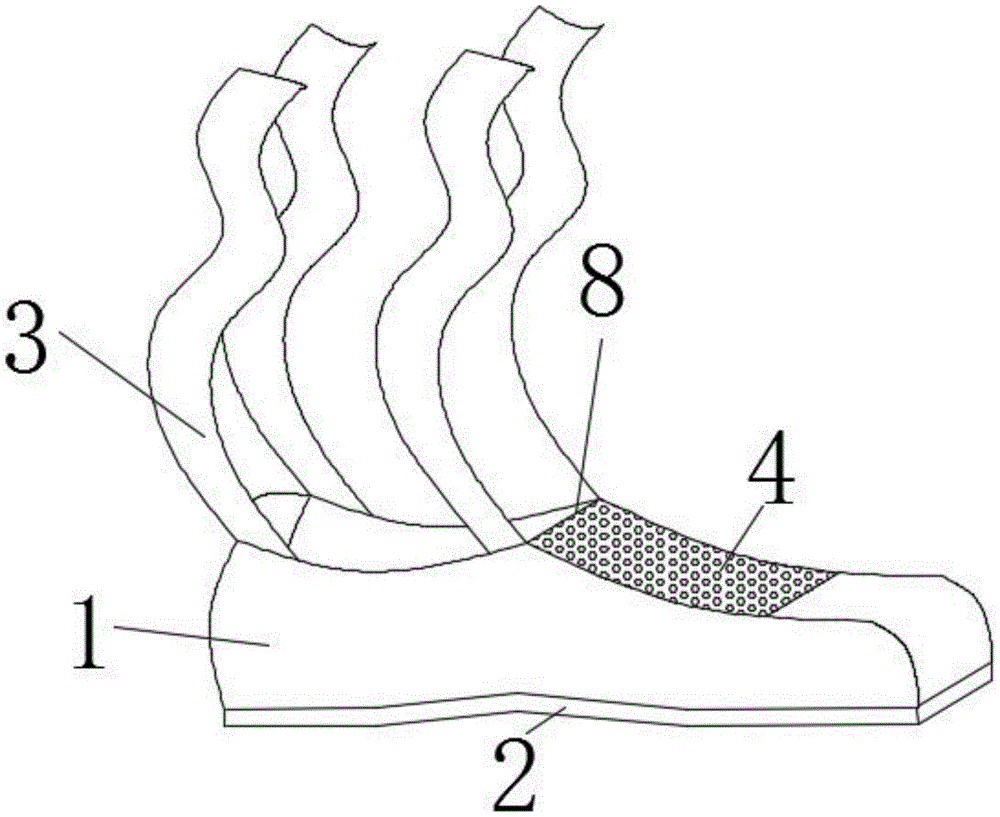 一种舞蹈教学专用鞋