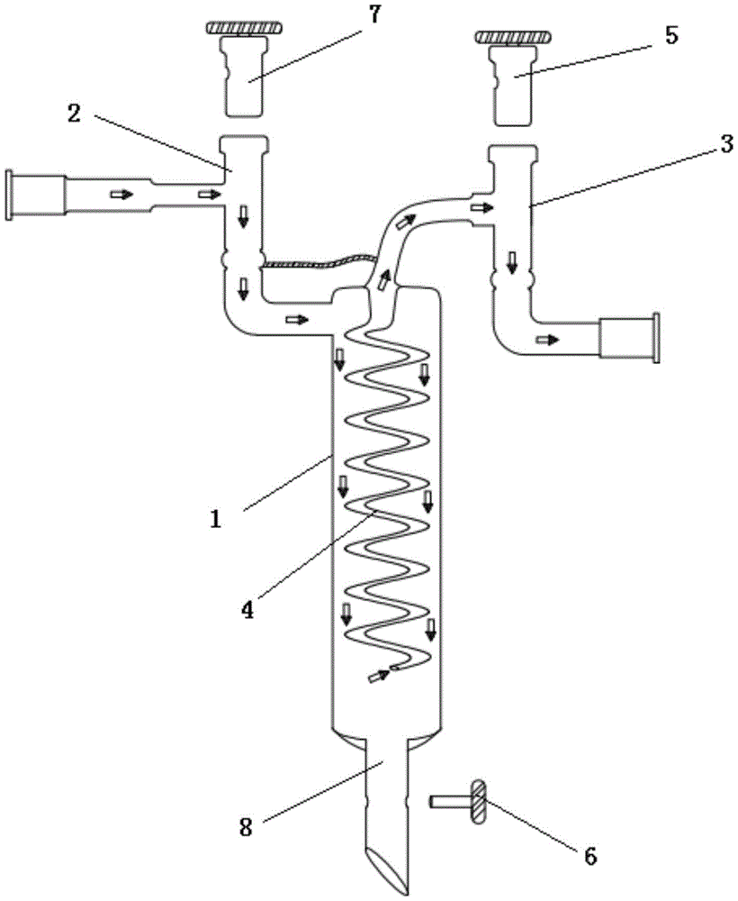 一种高效真空冷阱和高效真空冷阱装置