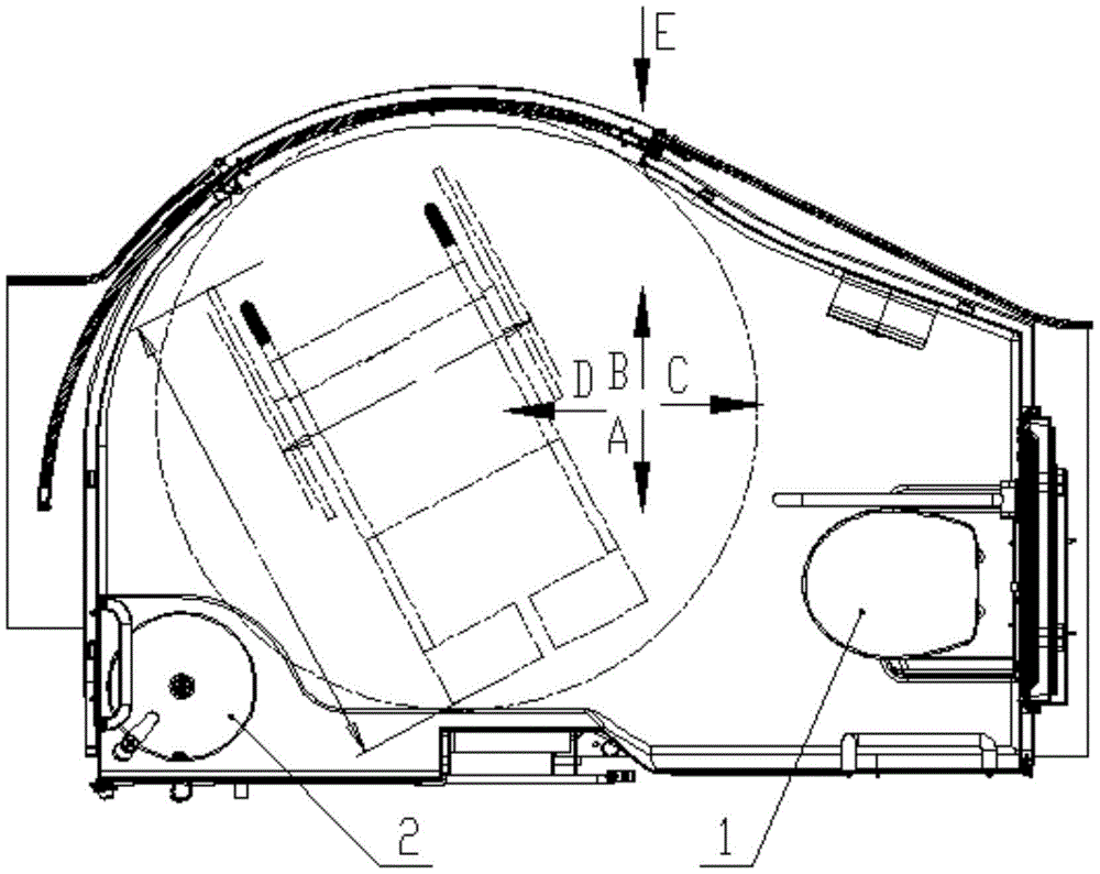 cn209454752u_动车组及其残疾人卫生间有效