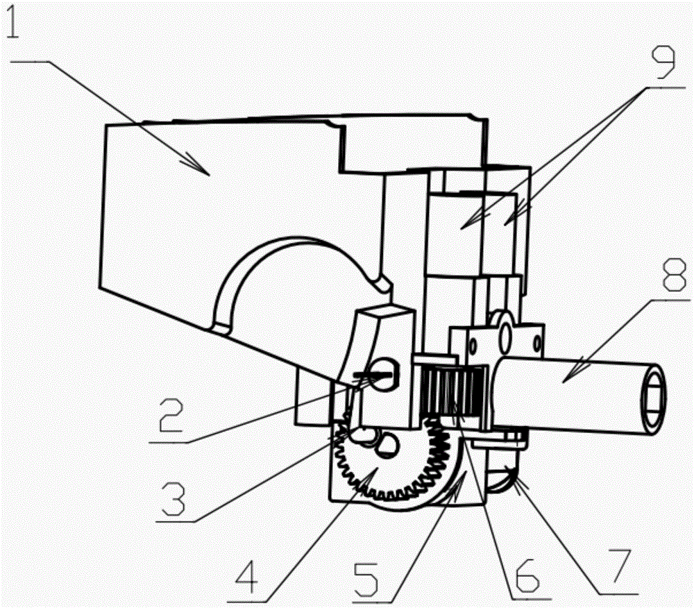 一种球体子弹自动供弹发射机构