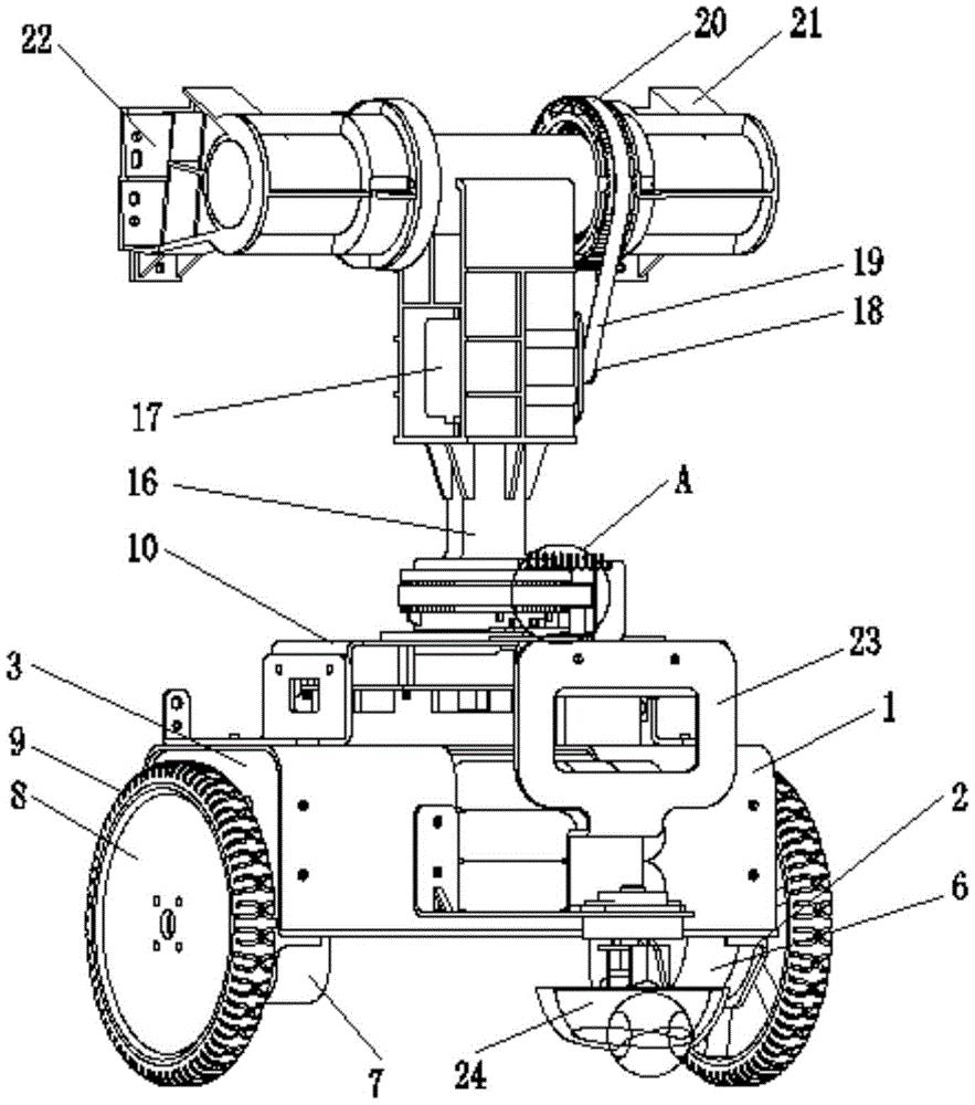 cn209533405u_一种灵活可靠的智能机器人传动机构有效