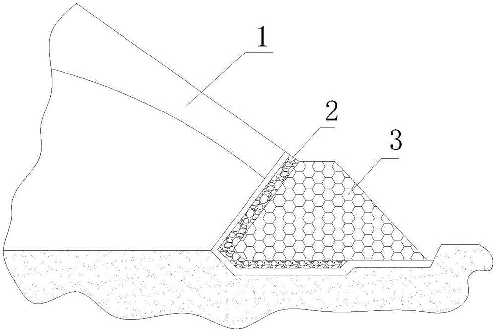 cn209584967u_一种基于多孔透水再生骨料混凝土的加固排水棱体有效