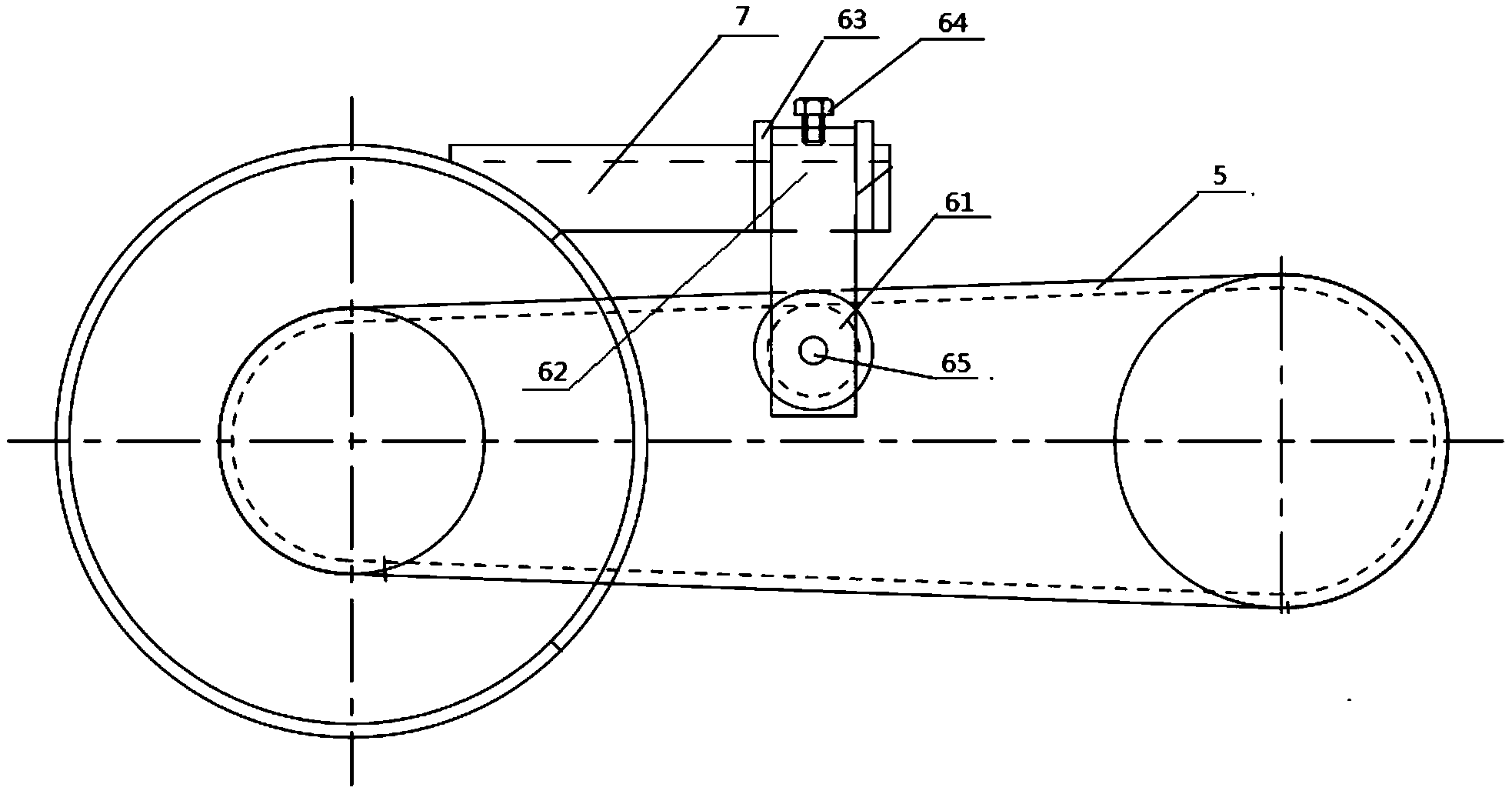 一种皮带张紧装置