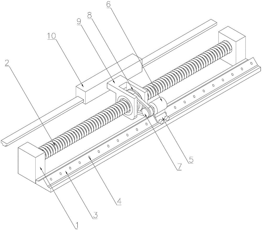一种超长丝杆传动装置