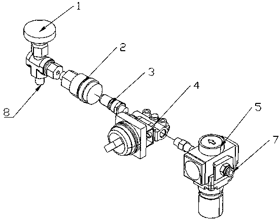 压力罐外用压力调节装置