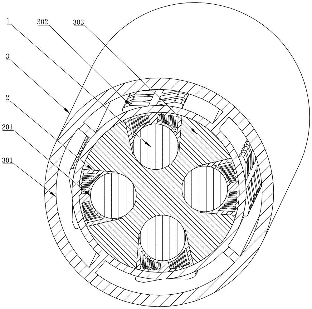 一种bttrz新型刚性矿物质防火电缆