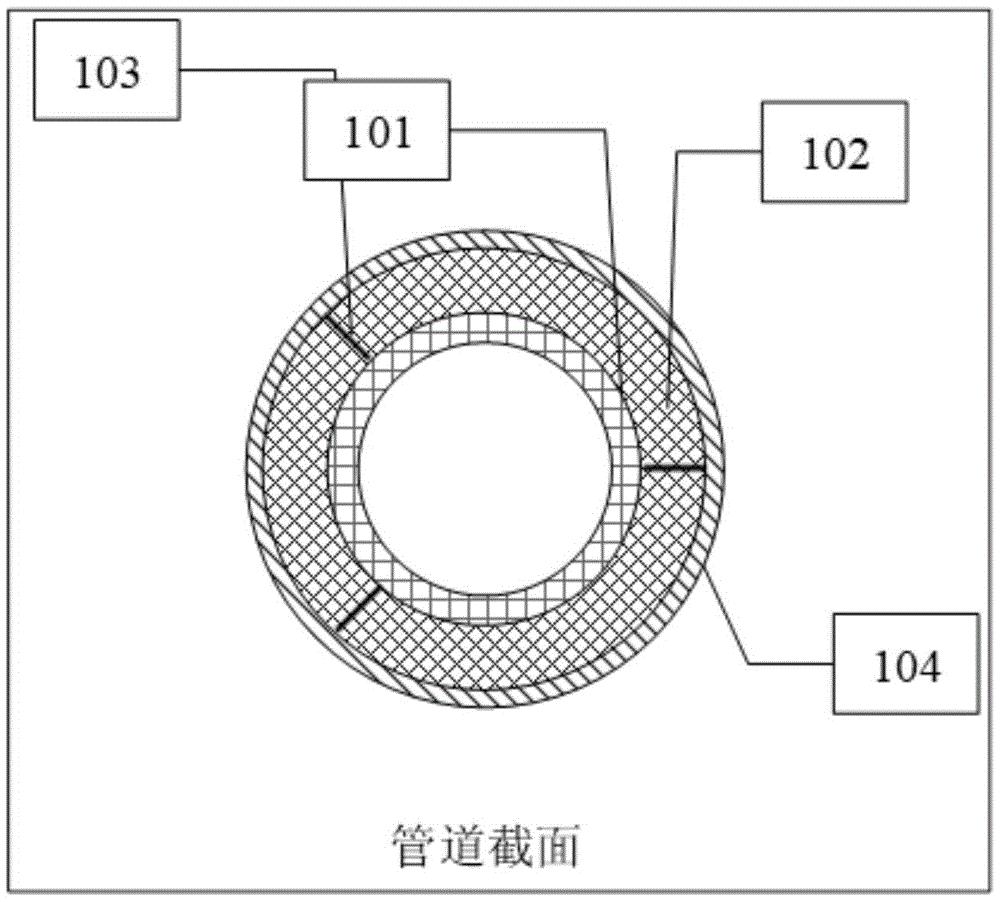 炼化厂事故火炬伴烧蒸汽管道保温复合结构管道