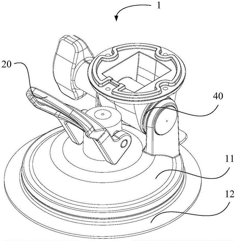 吸盘结构和固定装置