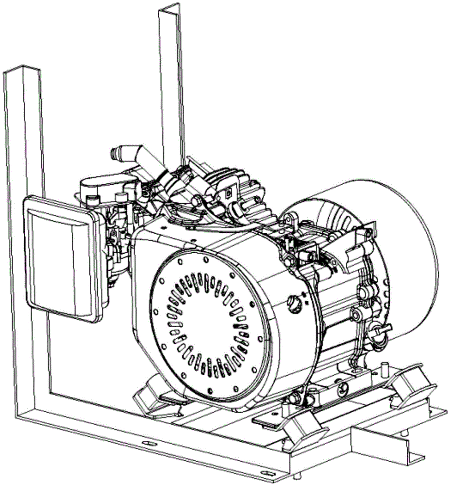 低速电动车增程器结构