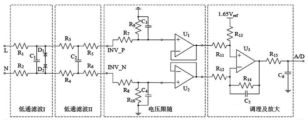cn209690401u_一种交流电压直流分量检测电路有效
