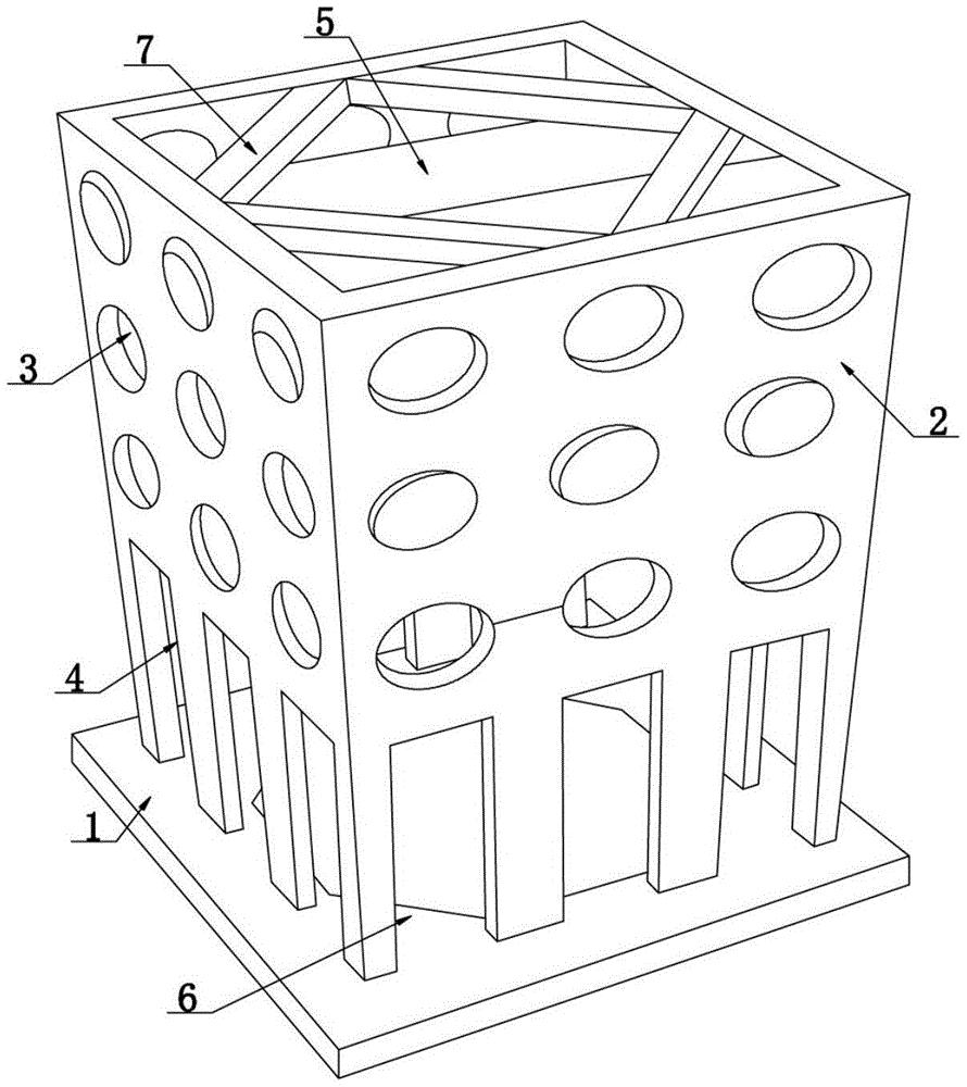 cn209749478u_一种加高型人工鱼礁有效