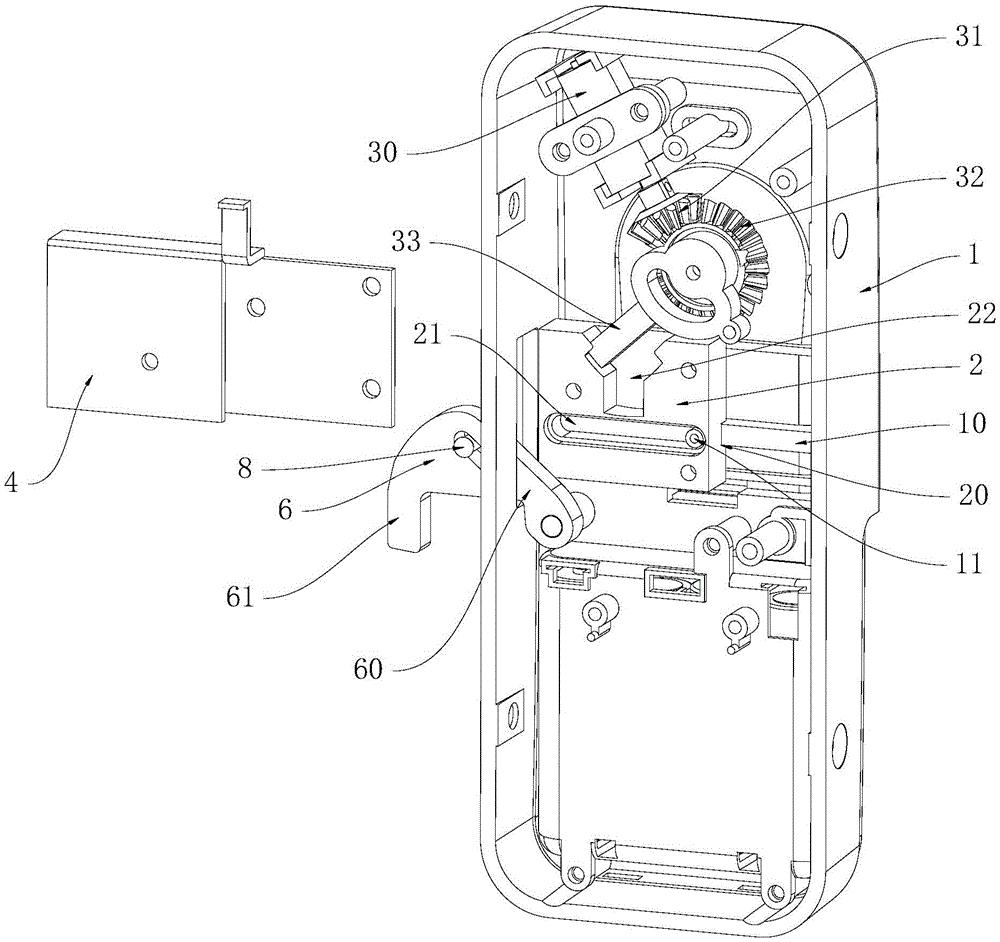 一种用于智能锁的锁舌机构