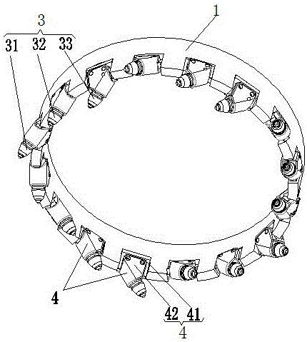 cn209761340u_新型截齿座的旋挖筒钻有效