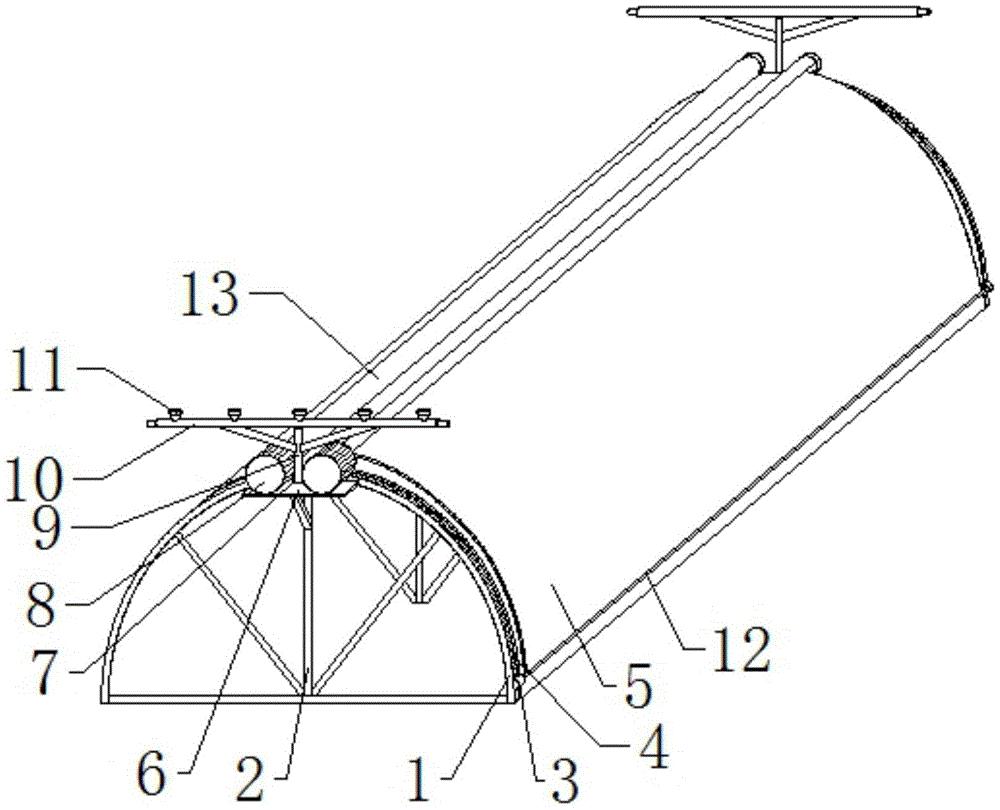 cn209768370u_一种单体养殖塑料大棚有效