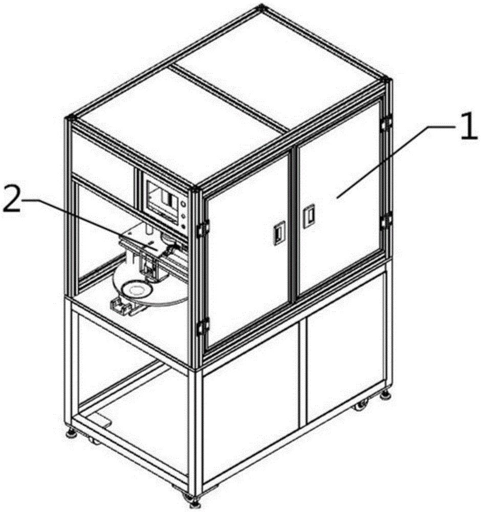 包括充磁装置和机箱,机箱为常见的框架结构;充磁装置包括第一安装板