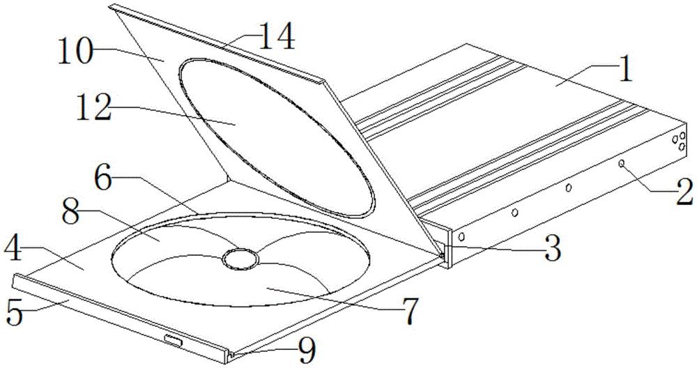 cn209822280u_一种具有防电磁干扰的计算机光驱有效