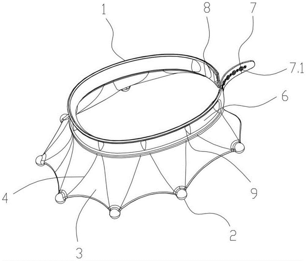 本实用新型涉及一种儿童洗浴帽,包括:浴帽主体,浴帽主体具有顶部以及