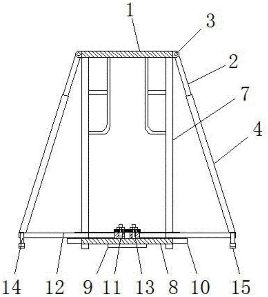 cn209855183u_一种防倾倒的建筑工程用脚手架有效