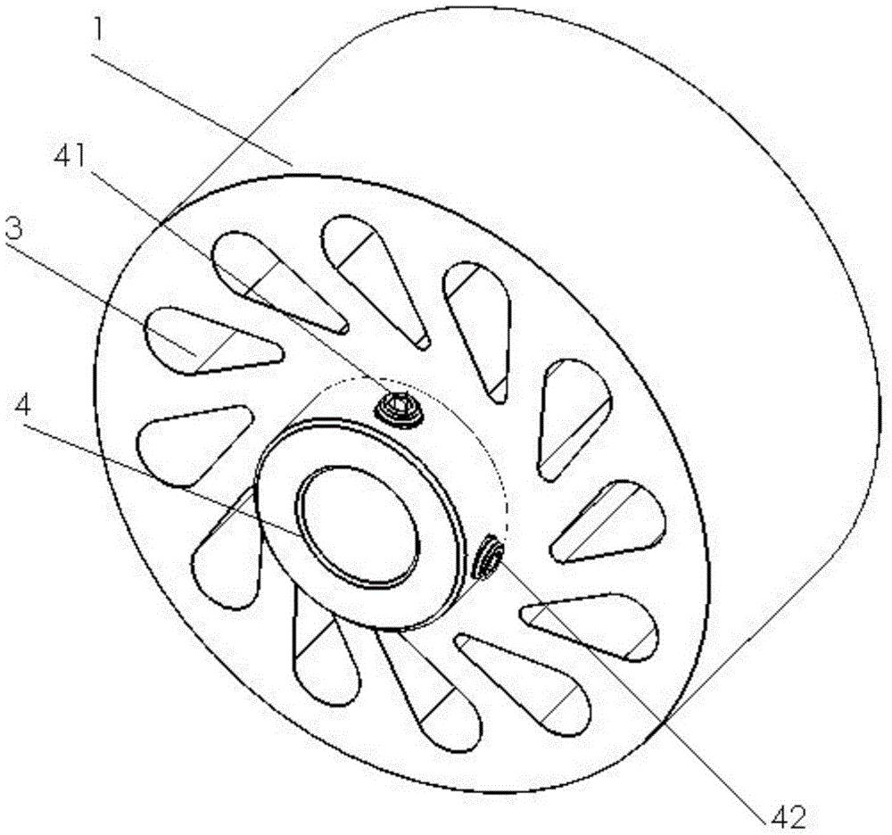cn209856228u_一种柔性滚轮有效