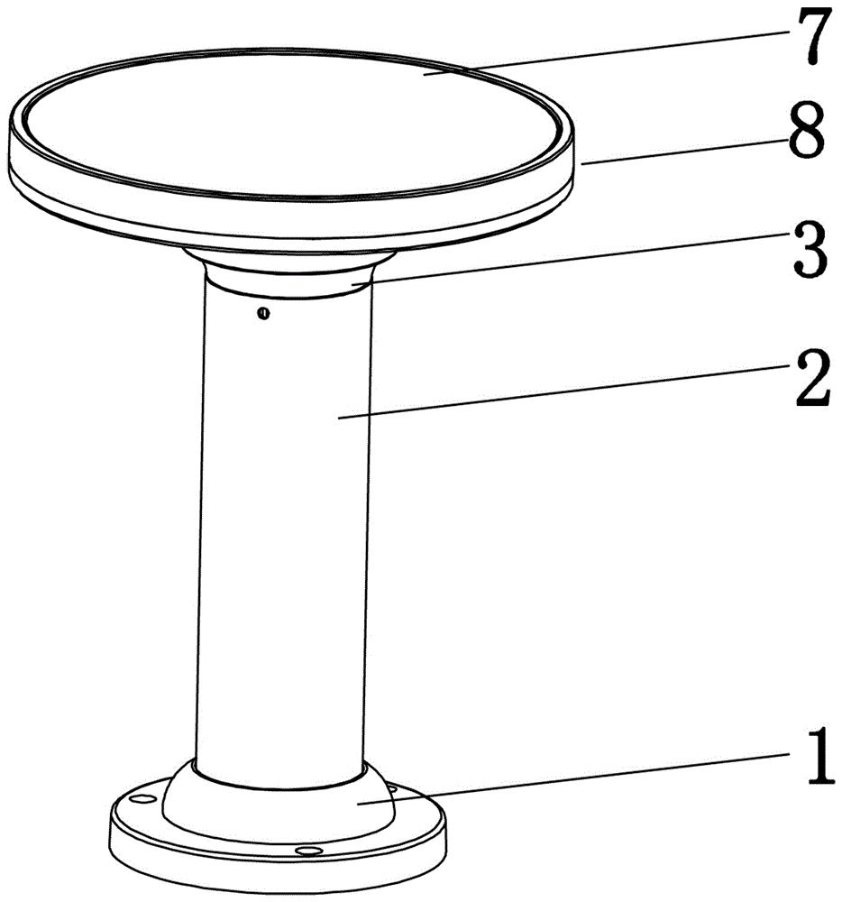 cn209876761u_一种实用型的太阳能草坪灯有效