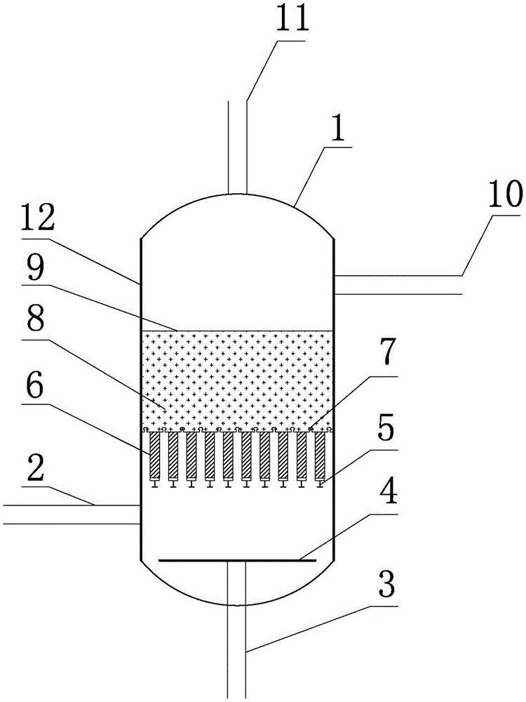 cn209922986u_一种悬浮床臭氧催化氧化反应器有效