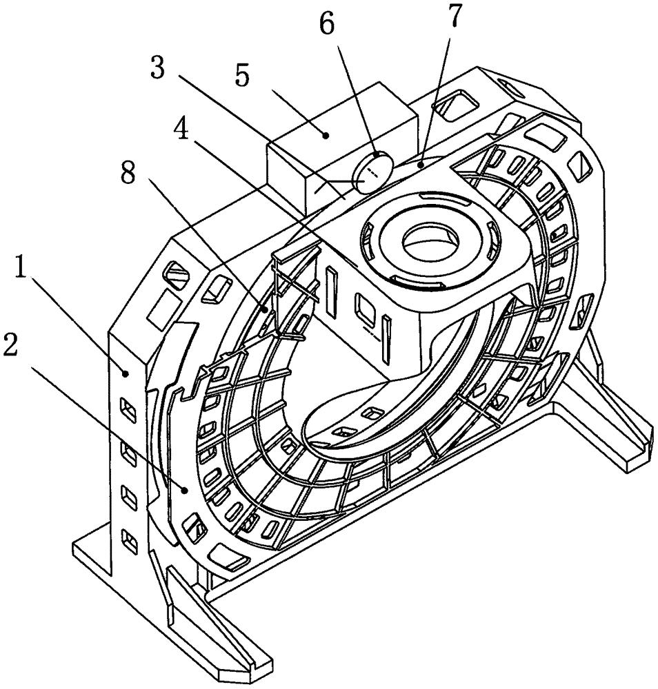 一种医用直线加速器机架